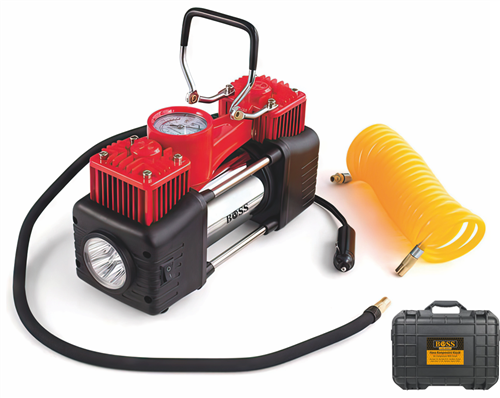 BOSS ARAÇ KOMPRESÖRÜ BÜYÜK 12 V ÇİFT PİSTON 150 psi